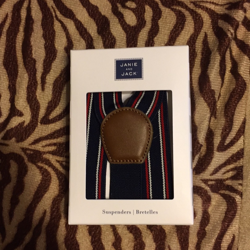 Janie and Jack boys suspenders